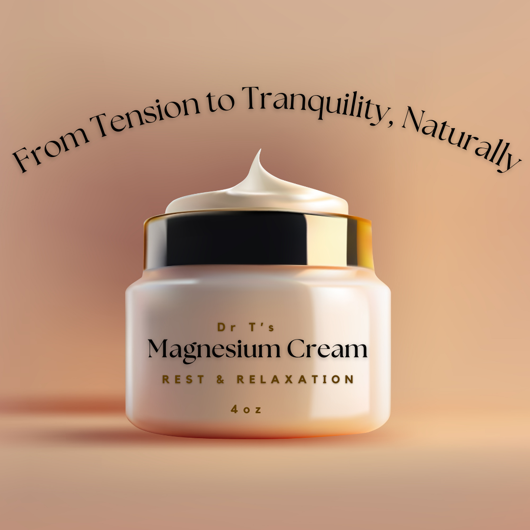 Magnesium Cream Dr T's Rest & Relaxation ~ 113g
